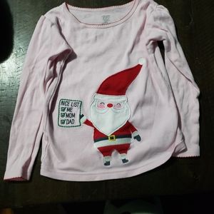 Lot of 3 Pink girls Christmas shirts